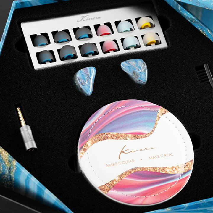 楽天市場】KINERA Freya 2.0 LTD キネラ カナル型 イヤホン 有線 リ