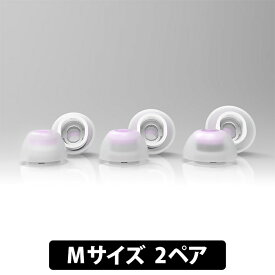 LEPIC nuon voice+ for AirPods Pro / M size (M 2pair) イヤーピース イヤーチップ シリコン エアポッツプロ 専用 ルピーク