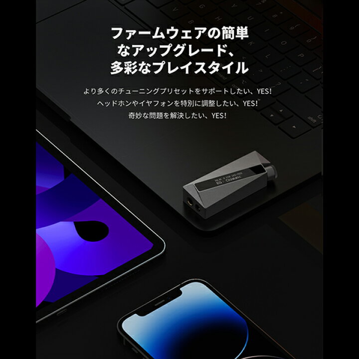 楽天市場】楽彼(LUXURY&PRECISION) W4 USB DAC アンプ ドングル型 