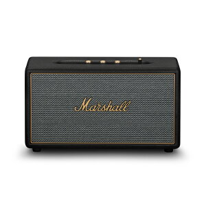 Marshall Stanmore IV Black �X�s�[�J�[ �z�[���X�s�[�J�[ Bluetooth LC3 LDAC EQ �A�i���O���� RCA 3.5mm �X�e���I�~�j�v���O �o�X���t�|�[�g �ቹ �}�[�V���� �y�O���[�vG�z