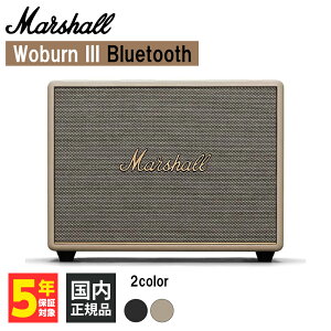 y񂹁zMarshall }[V Woburn III Bluetooth Cream CXXs[J[ BluetoothXs[J[ }[VXs[J[ oXt^ DAv u[gD[X  Ki ۏ؉
