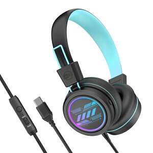 �y6/1���聚���I�ōő�100%�|�C���g�o�b�N�I(�v�G���g���[)�z(������) MEE audio KidJamz KJ55U �u���b�N (HP-KJ55U-BK) �L�b�Y �w�b�h�z�� USB Type-C �^�C�vC �L���w�b�h�z�� �~�[�I�[�f�B�I