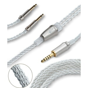 y11/1聚Iōő100%|CgobNI(vGg[)zy񂹁z Meze Audio [I[fBI 99Classics/99Neo 4.4mm AbvO[hoXP[u Vo[ (1.2m) yM99-4.4z wbhz