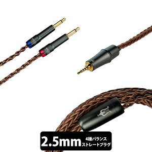�y�����񂹁F�[������zMeze Audio 109 Pro/Liric�p 2.5mm PCUHD �A�b�v�O���[�h�P�[�u�� �J�b�p�[ (1.3m) �yM3.5-C2.5P�z�y���������z