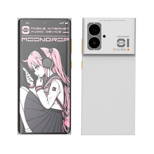 �����J (MOONDROP) MIAD 01 5G HiFi �I�[�f�B�I�X�}�[�g�t�H���yMD-PH-001�z3.5/4.4mm�C���z���W���b�N���� Cirrus Logic MasterHIFI DAC���� 6.7�C���` OLED 120Hz 256GB �ő�27���ԍĐ� NFC�Ή� �X�C�Q�c�A��