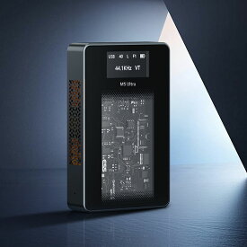 MUSE HiFi M5 ULTRA ヘッドホンアンプ DAC ポータブル ポタアン バランス接続 ワイヤレス Bluetooth LDAC 真空管 ミューズハイファイ