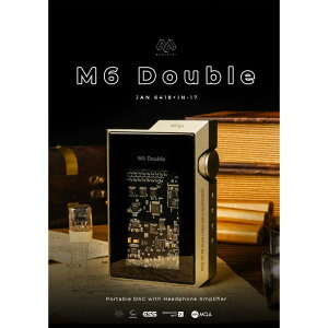 �y7/1���聚���I�ōő�100%�|�C���g�o�b�N�I(�v�G���g���[)�zMUSE HiFi M6Double �|�[�^�u��DAC�A���v JAN6418 �^��Ǔ��� 3.5/4.4mm �o�����X�ڑ� Bluetooth�Ή� LDAC aptX Adaptive �j�N�V�[�� �f�B�X�v���C����
