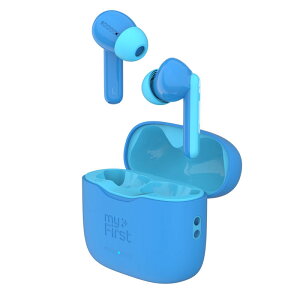 myFirst Carebuds �u���[ �q���p���C�����X�C���z�� �ő剹��85dB ���ʐ��� �O�����捞���[�h �����O����荞�� �L�b�Y�C���z�� Bluetooth5.3 �����h�~�X�g���b�v ENC�}�C�N IPX4�h�� �y�� �L�b�Y�f�U�C