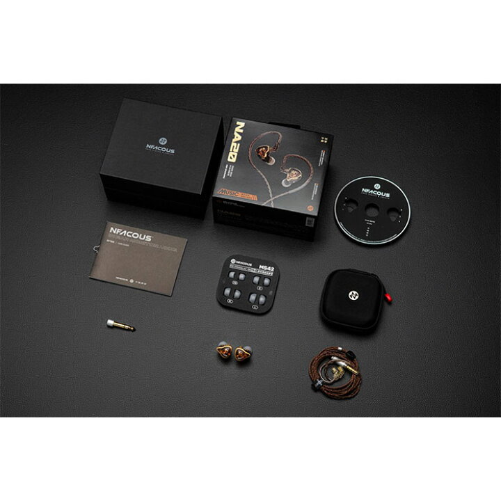 楽天市場】NF ACOUS NA20 有線 イヤホン カナル型 リケーブル対応 耳 
