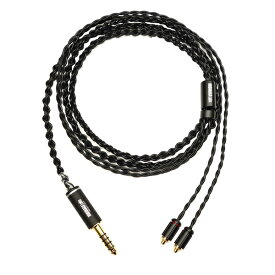 NOBUNAGA Labs 鶺鴒 (Sekirei)4.4mm5極バランス/SENNHEISER専用MMCX イヤホンケーブル 交換用ケーブル リケーブル (送料無料)