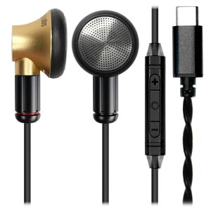 �y1/15���聚���I�ōő�100%�|�C���g�o�b�N�I(�v�G���g���[)�zNOBUNAGA Labs �� �S�[���h Type-C�iMMCX�Ή��j�yNLN-UGS-GD-C�z�L���C���z�� �C���i�[�C���[�^ �J���^ ���P�[�u���Ή� MMCX USB Type-C ����a15