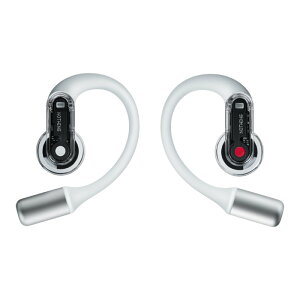 Nothing Ear (open) White �yB182�z���C�����X�C���z�� �C���z�� ���� Bluetooth �I�[�v���C���[ �����ǂ��Ȃ� �h���E�h�o IP54 �y�� ��x�����[�h �}�C�N���� �ʘb ChatGPT�A�g �i�b�V���O