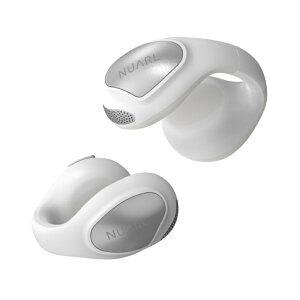 �y �}���\�����ԃ|�C���g10�{�I�v�G���g���[&�}���\������zNUARL ��Clip Standard Edition Open Wireless Earbuds �j���[�g�����z���C�g�yNVCSE-NW�z ���C�����X�C���z�� �N���b�v�� �����ǂ��Ȃ� ��ԃI�[