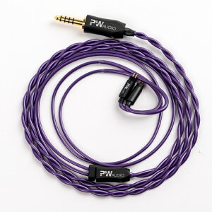 PW AUDIO No.15 CIEM 2pin 4.4mm Balanced �C���z���P�[�u�� ���P�[�u�� �����p�P�[�u�� �C���z���A�N�Z�T�� �o�����X�ڑ� �s�[�_�u�����I�[�f�B�I �y�O���[�vC�z