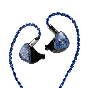 QoA Misty Blue �L���C���z�� �C���z�� ���|���� �V���A�|�� CIEM 2pin �v���O���� 3.5mm 4.4mm ����G�C�� �R���{���f�� �L���[�I�[�G�[ �y�O���[�vD�z