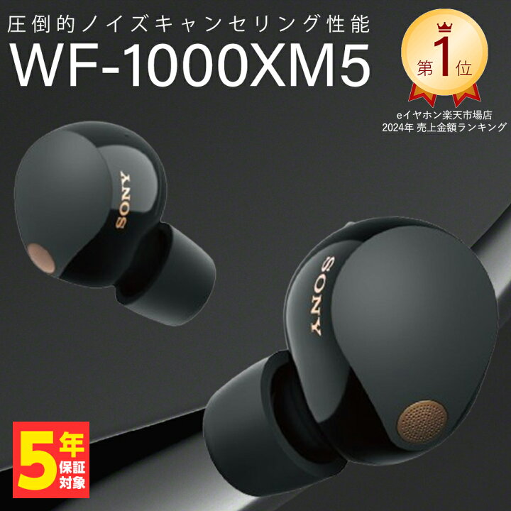 2024年10月購入 sony wf-1000xm5 ブラック