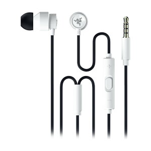 Razer Hammerhead V3 (White Edition)�yRZ12-05590200-R3AC�z�Q�[�~���O�C���z�� �L���C���z�� �}�C�N�t�� �d�ቹ ��� �Q�[�� ���� 3.5mm USB-C ���C�U�[