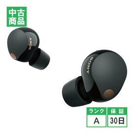 【中古】SONY WF-1000XM5 ソニー ブラック 完全ワイヤレスイヤホン ノイズキャンセリング Bluetooth イヤホン ワイヤレス カナル型 ハイレゾワイヤレス ノイズキャンセル 防水 小型軽量化