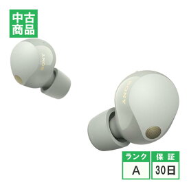 【中古】SONY WF-1000XM5 ソニー プラチナシルバー 完全ワイヤレスイヤホン ノイズキャンセリング Bluetooth イヤホン ワイヤレス カナル型 ハイレゾワイヤレス ノイズキャンセル 防水 小型軽量化 小さい 軽い