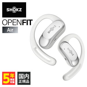Shokz OpenFit Air VbNX I[vtBbgGA[ SCXCz I[vC[^ ӂȂCz I[vC[Cz Bluetooth u[gD[X }CNt ʘb OPENFI