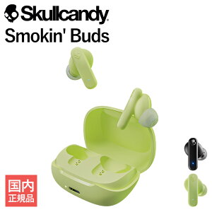 �y���I�ōő�100��P�Ҍ�(�`12/26 1:59�E�v�\��)�zSkullcandy SMOKIN BUDS True Wireless Earbuds MATCHA �X�J���L�����f�B�[ ���C�����X�C���z�� Bluetooth �u���[�g�D�[�X �R���p�N�g �}�C�N (��������)