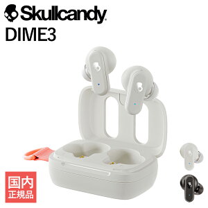 �y���I�ōő�100��P�Ҍ�(�`12/26 1:59�E�v�\��)�zSkullcandy DIME3 True Wireless Earbuds BONE ���C�����X�C���z�� Bluetooth �h�� �}�C�N�t�� �ʘb ���^ �R���p�N�g �}���`�|�C���g�Ή� �X�J���L�����f�B (����
