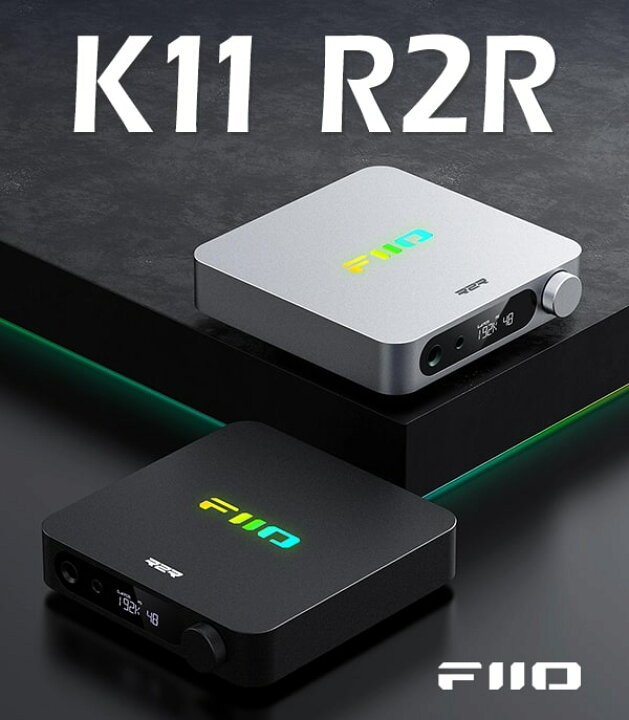 楽天市場】FIIO K11 R2R Black フィーオ ヘッドホンアンプ 4.4mm 