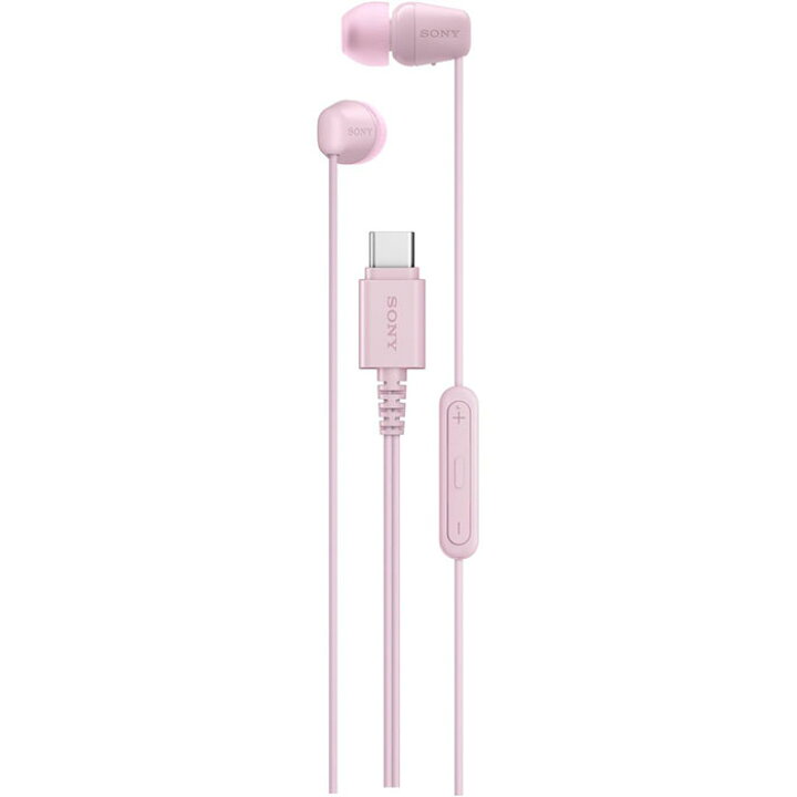 楽天市場】SONY IER-EX15C PZ ピンク 有線イヤホン イヤホン 有線 