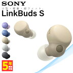 SONY LinkBuds S エクリュ WF-LS900N CC 完全ワイヤレスイヤホン ノイズキャンセリング Bluetooth イヤホン ワイヤレス カナル型 ノイズキャンセル 小型軽量 コンパクト 小さい 軽い リンクバッズ WFLS900NCC