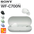 SONY ソニー WF-C700N WZ ホワイト 白 完全ワイヤレスイヤホン ノイズキャンセリング Bluetooth イヤホン カナル型 コンパクト 小型 小さい かわいい 通話 マイク付き ノイズキャンセル ノイキャン WFC700NWZ
