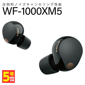 SONY WF-1000XM5 ソニー ブラック/プラチナシルバー 完全ワイヤレスイヤホン ノイズキャンセリング Bluetooth イヤホン ワイヤレス カナル型 ハイレゾワイヤレス ノイズキャンセル 防水 小型軽量化 小さい 軽い