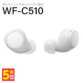 【マラソン限定★P10倍キャンペーン！(要エントリー)】ソニー 完全ワイヤレスイヤホン SONY WF-C510 新型 Bluetoothイヤホン ブルートゥース イヤホンワイヤレス カナル型 防水 低遅延 通話 マイク付き コンパクト 小型軽量 小さい かわいい【グループA】