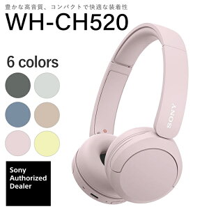 \j[ CXwbhz SONY WH-CH520 PZ sN wbhz wbhtH Bluetooth u[gD[X ^y   y RpNg  iPhone Android PC }CNt ʘb WHCH520PZ