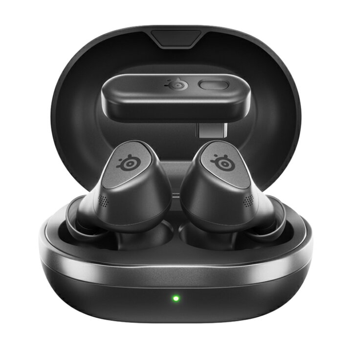 楽天市場】SteelSeries Arctis GameBuds Black ゲーミングイヤホン 