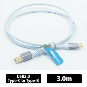 y10/1聚Iōő100%|CgobNI(vGg[)z() SUPRA USB2.0 C-B 3.0m USBP[u I[fBIp bLRlN^ R[gx_f 60W/3A 480Mbps X[v