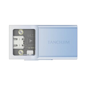 TANCHJIM SPACE II �u���[ �|�[�^�u��DAC�A���v �w�b�h�z���A���v CS43131 3.5mm�V���O���G���h 4.4mm�o�����X �}�C�N�Ή� �ʘb Type-C DSD256 UAC 1.0/2.0 Pure Bridge �^���W�W���y�O���[�vB�z