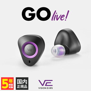 VISION EARS GO live!(Universal Fit) �L���C���z�� �J�i���^ ���^ ���|���� �V���A�|�� ���P�[�u���Ή� CIEM 2pin 4way�E�n�C�u���b�h�h���C�o�[�V�X�e�� 1DD+3BA SpinFIt NEO�t�� ���B�W�����E�C���[�Y