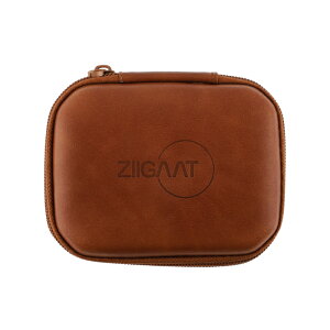 ZiiGaat PELLEPOD Brown �C���z�� �P�[�X �A�N�Z�T���[ �P�[�u�� �I�[�f�B�I ���[ ���� �|�P�b�g �C���[�s�[�X �h�� ���U�[ �R���p�N�g �ی� �ϋv�� �y�� �W�b�p�[ �����^�� �ʋ� �ʊw �u���E�� �W�[