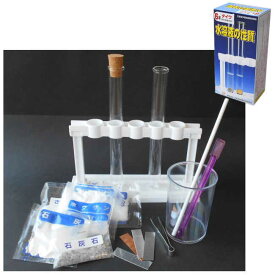 理科実験キット 水溶液の性質実験セット 小学生 小学校 6年生 夏休み 冬休み 自由研究 試験管 リトマス紙 金属板 ほうさん 石灰 教科書 準拠 予習 復習