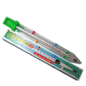 理科用品 万能型棒温度計C型 保管ケース入り -20℃～110℃ 小学生 小学校 夏休み 冬休み 自由研究 理科 地学 自然観察 レンズ付き カバー付き 便利 割れにくい 丈夫 計測 温度を測る アルコール温度計