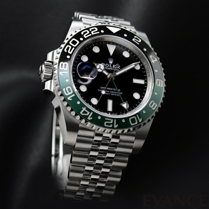 楽天市場】【新品】 ロレックス GMTマスターII 126720VTNR 緑黒ベゼル  