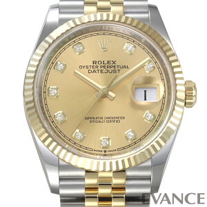 【新品】 ロレックス デイトジャスト 36 126233G シャンパンカラー メンズ 【腕時計】【ROLEX】