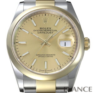【新品】 ロレックス デイトジャスト 36 126203 シャンパンカラー メンズ 【腕時計】【ROLEX】