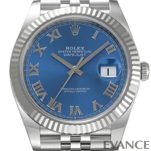 �y�V�i�z �����b�N�X �f�C�g�W���X�g 41 126334 �A�Y�[���u���[ �����Y �y�r���v�z�yROLEX�z