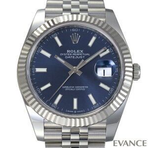 �y�V�i�z �����b�N�X �f�C�g�W���X�g 41 126334 �u���C�g�u���[ �����Y �y�r���v�z�yROLEX�z