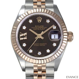 【新品】 ロレックス デイトジャスト28 279171G チョコレート レディース 【腕時計】【ROLEX】