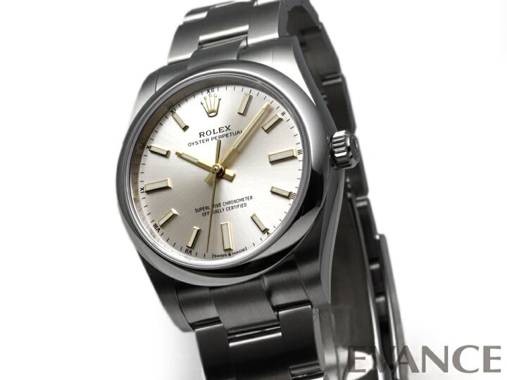 【新品】 ロレックス オイスターパーペチュアル34 124200 シルバー メンズ 【腕時計】【ROLEX】 エバンス ROLEX ロレックス 2010年頃製造 オーバーホール済 新品仕上済 シルバー オイスターパーペチュアル・シルバー メンズ G番 116000 G32********** ROLEX Aランク 93