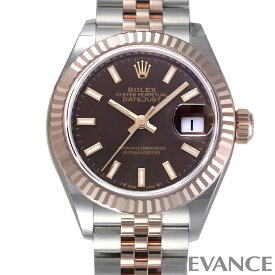 【新品】 ロレックス デイトジャスト28 279171 チョコレート レディース 【腕時計】【ROLEX】