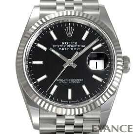 【新品】 ロレックス デイトジャスト 36 126234 ブライトブラック メンズ 【腕時計】【ROLEX】