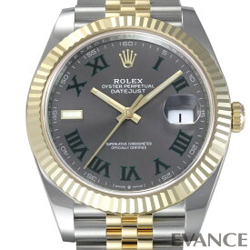 【新品】 ロレックス デイトジャスト 41 126333 スレート メンズ 【腕時計】【ROLEX】